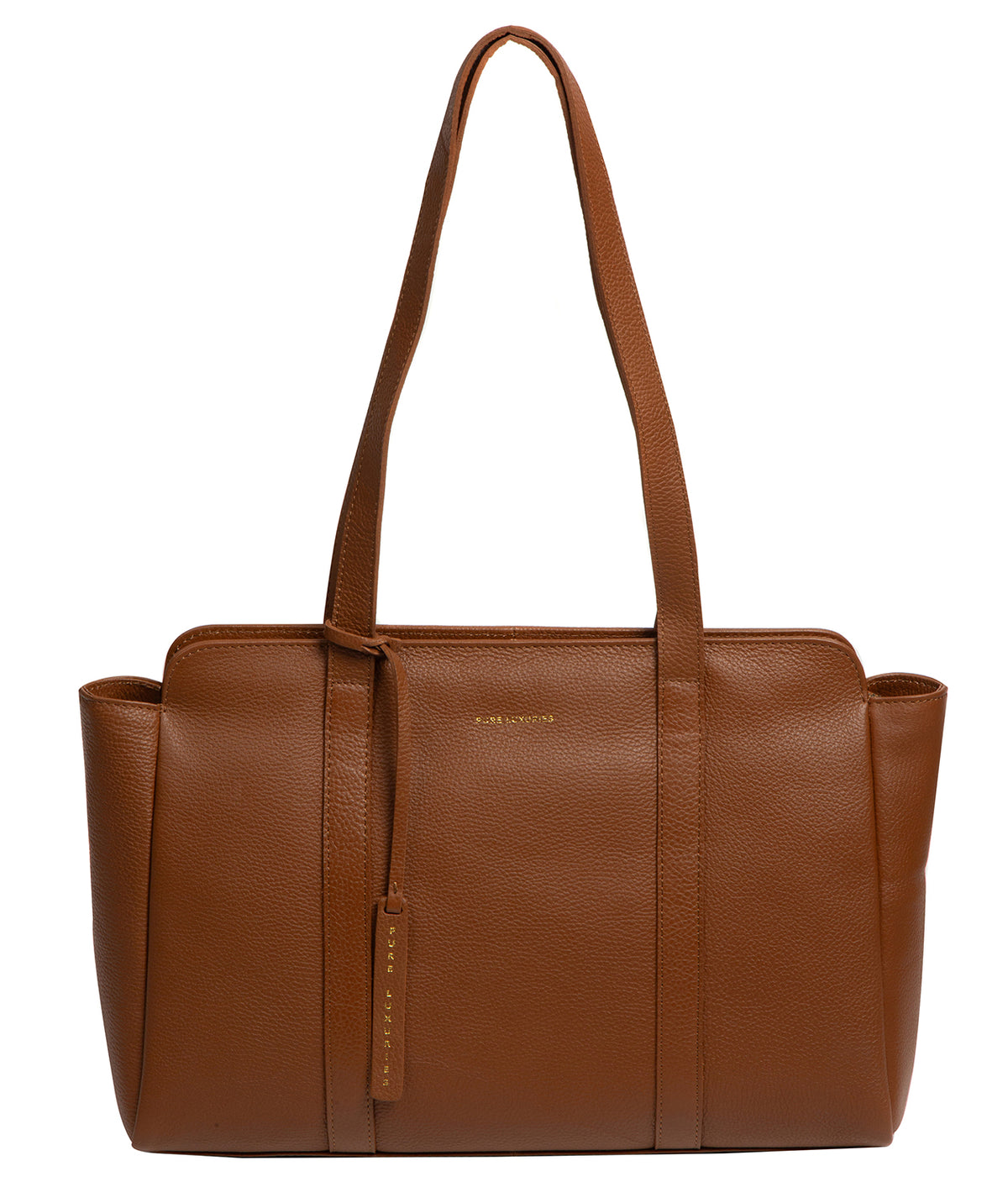 'Olney' Tan Leather Handbag