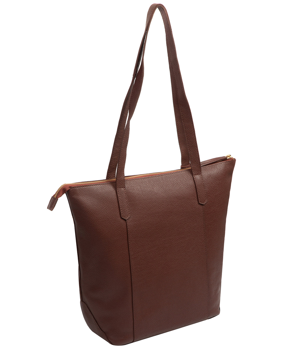 'Banbury' Rich Chestnut Leather Tote Bag