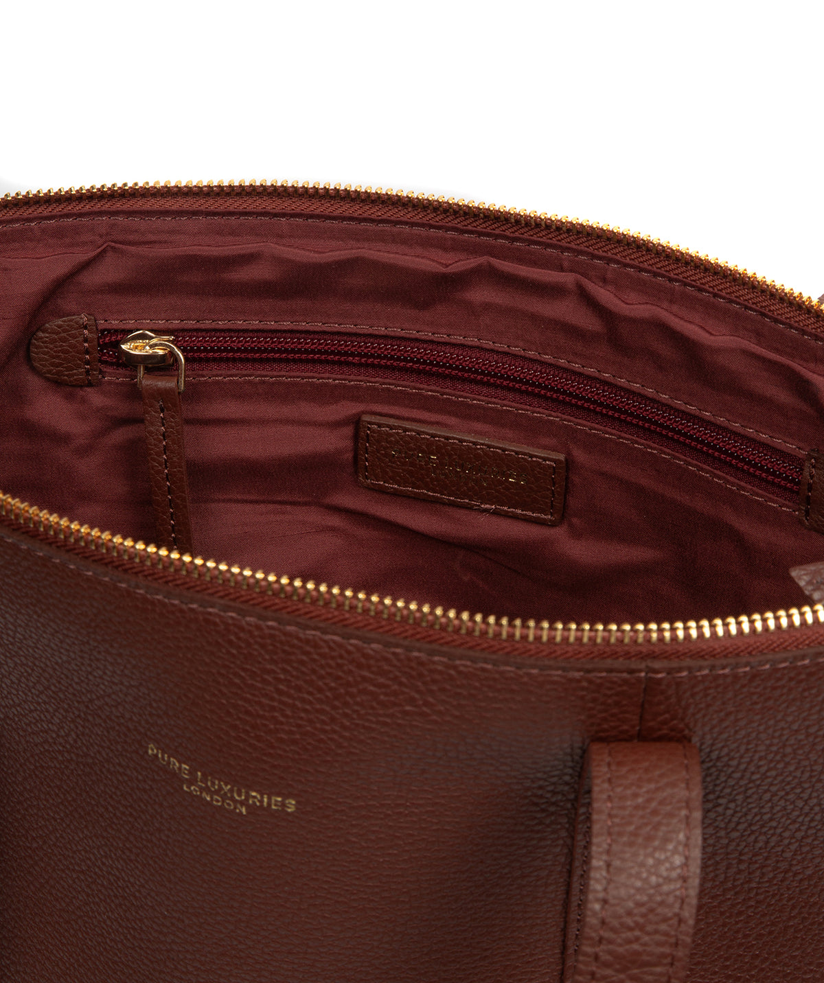 'Banbury' Rich Chestnut Leather Tote Bag