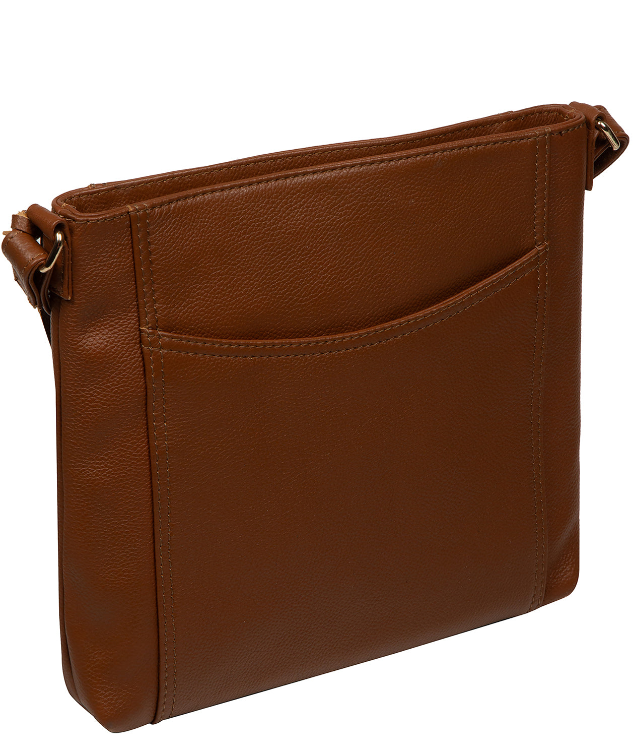'Firle' Tan Leather Cross Body Bag
