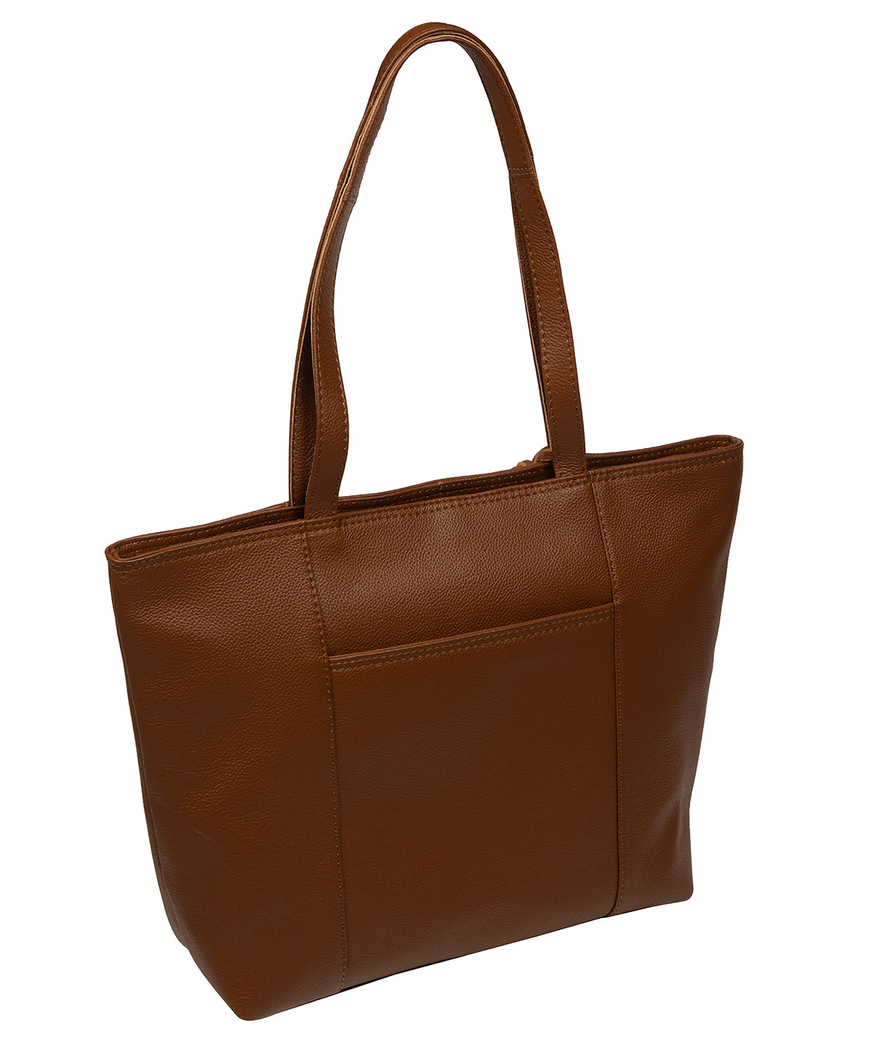 'Wimbley' Tan Leather Tote Bag