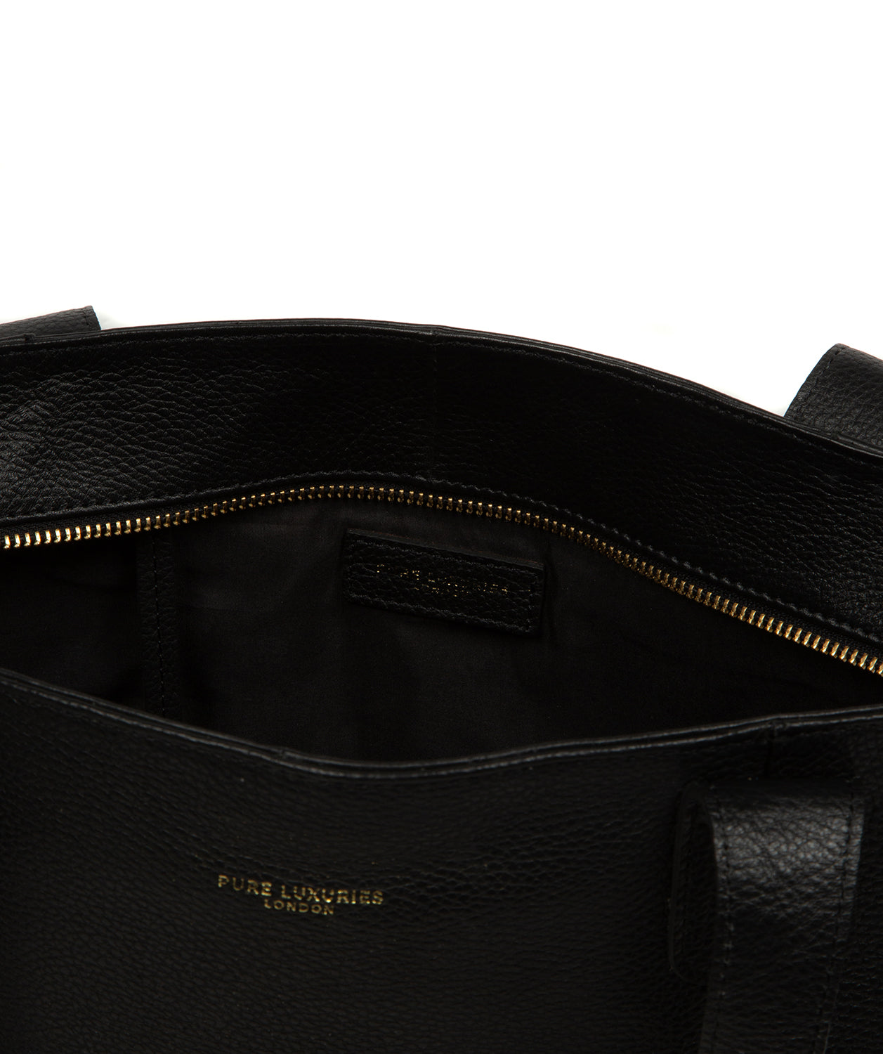 'Mimi' Black Leather Handbag