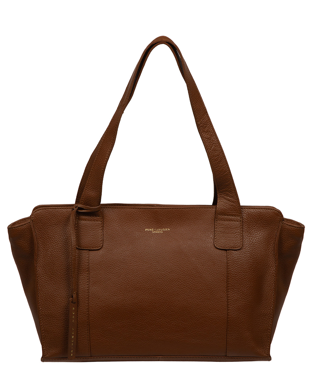 'Mimi' Rich Tan Leather Handbag