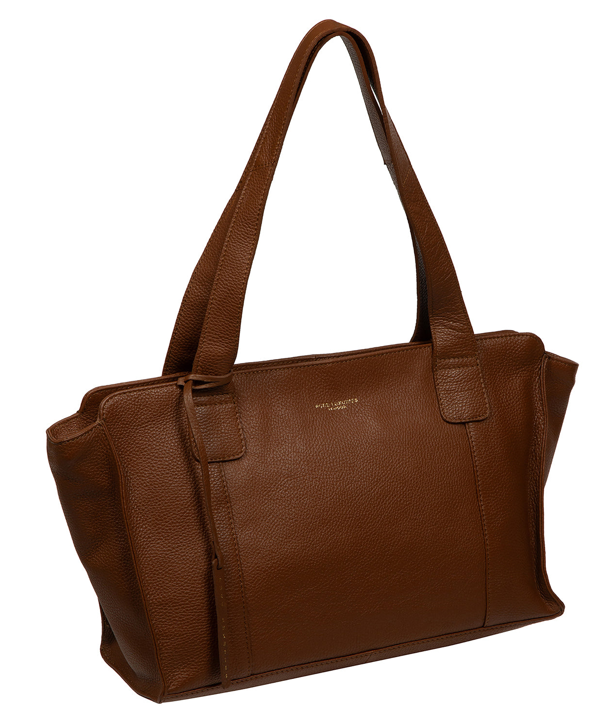 'Mimi' Rich Tan Leather Handbag