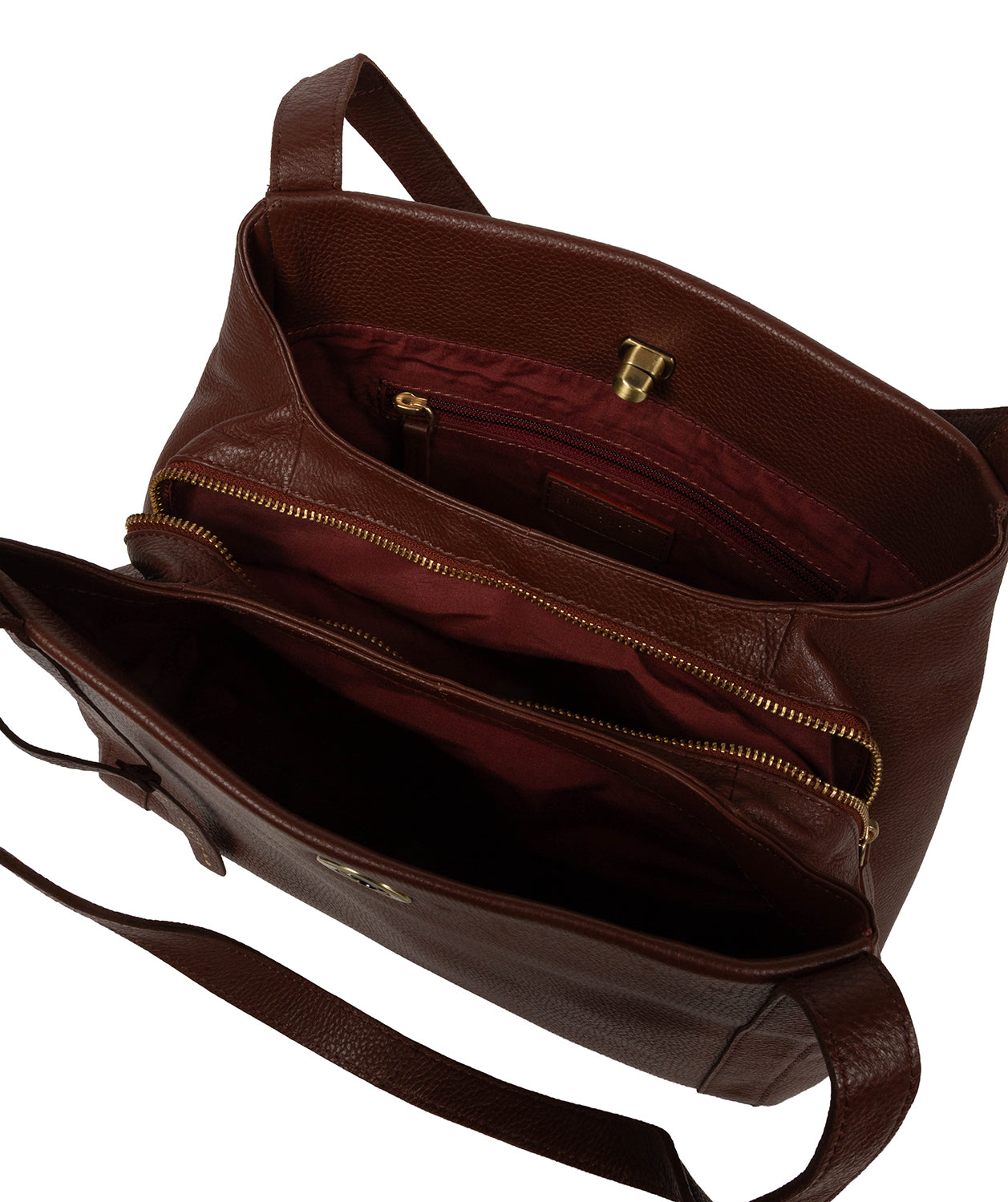 Interior organisation with zipped pockets