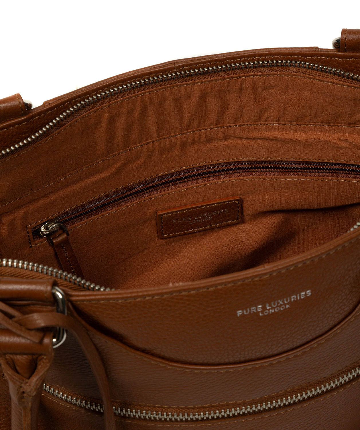 'Mooki' Rich Tan Leather Handbag