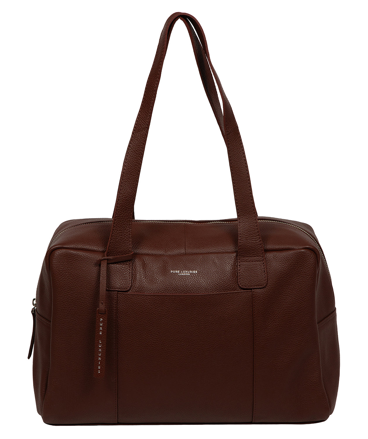 'Airgo' 'Free on Board' Chestnut Leather Cabin Bag