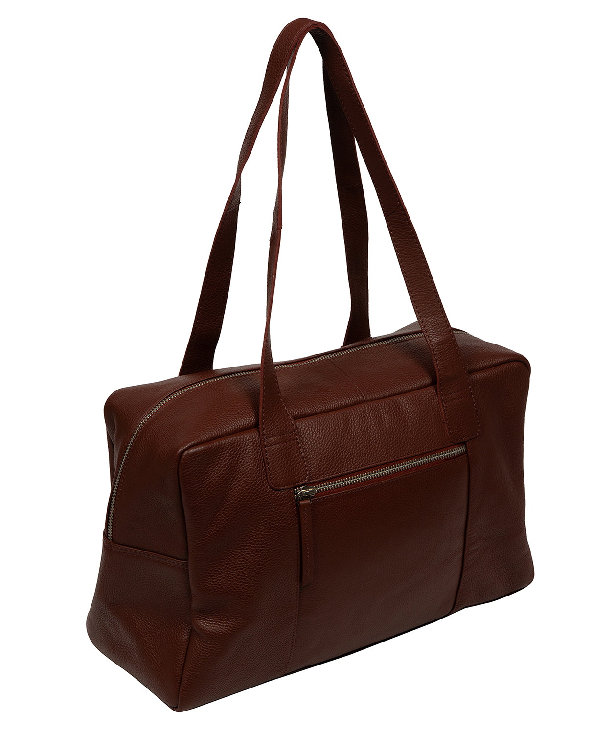 'Airgo' 'Free on Board' Chestnut Leather Cabin Bag