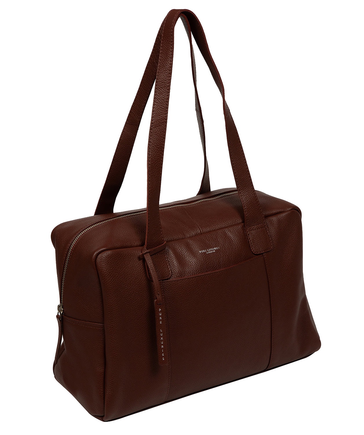 'Airgo' 'Free on Board' Chestnut Leather Cabin Bag