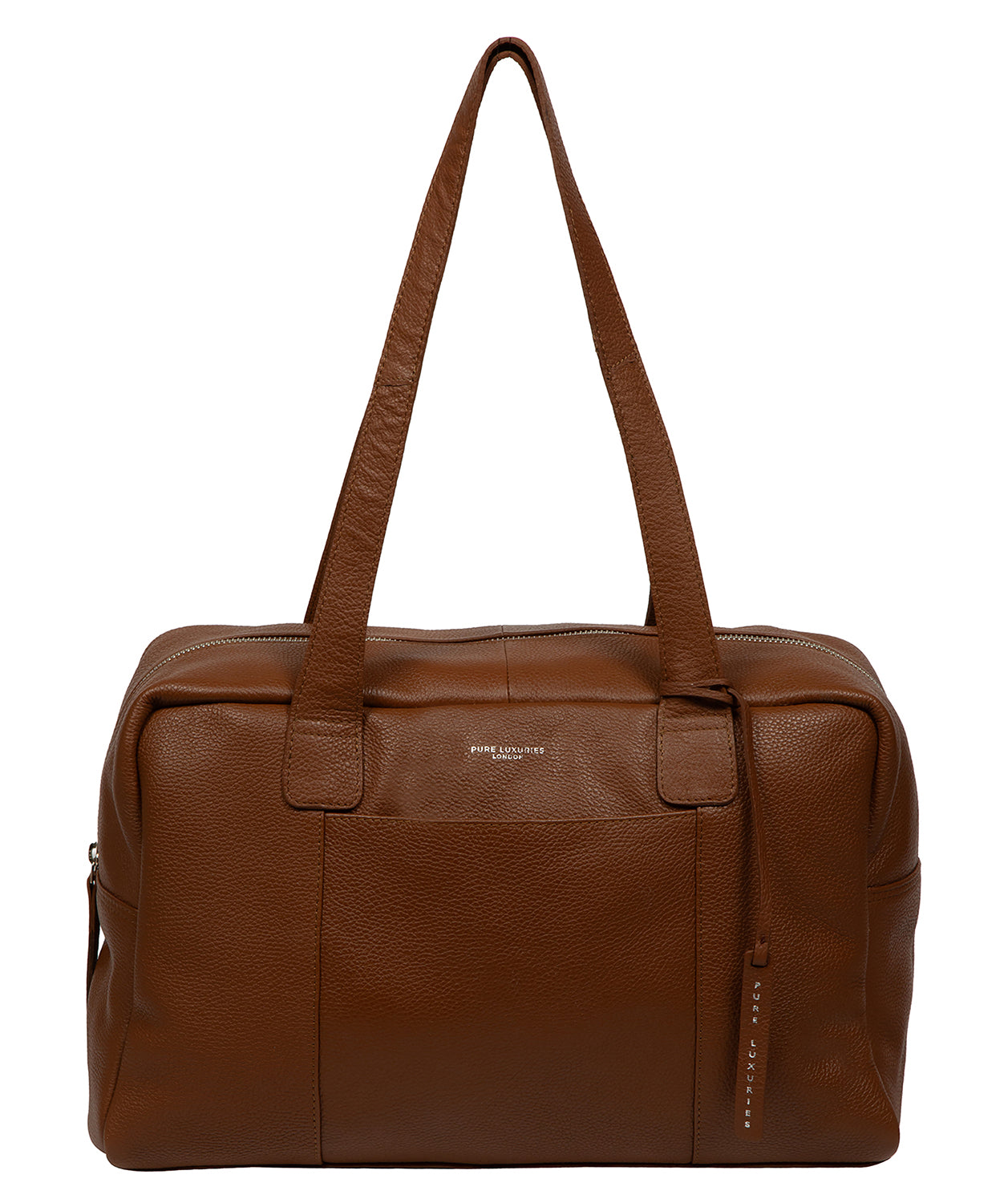 'Airgo' 'Free on Board' Rich Tan Leather Cabin Bag