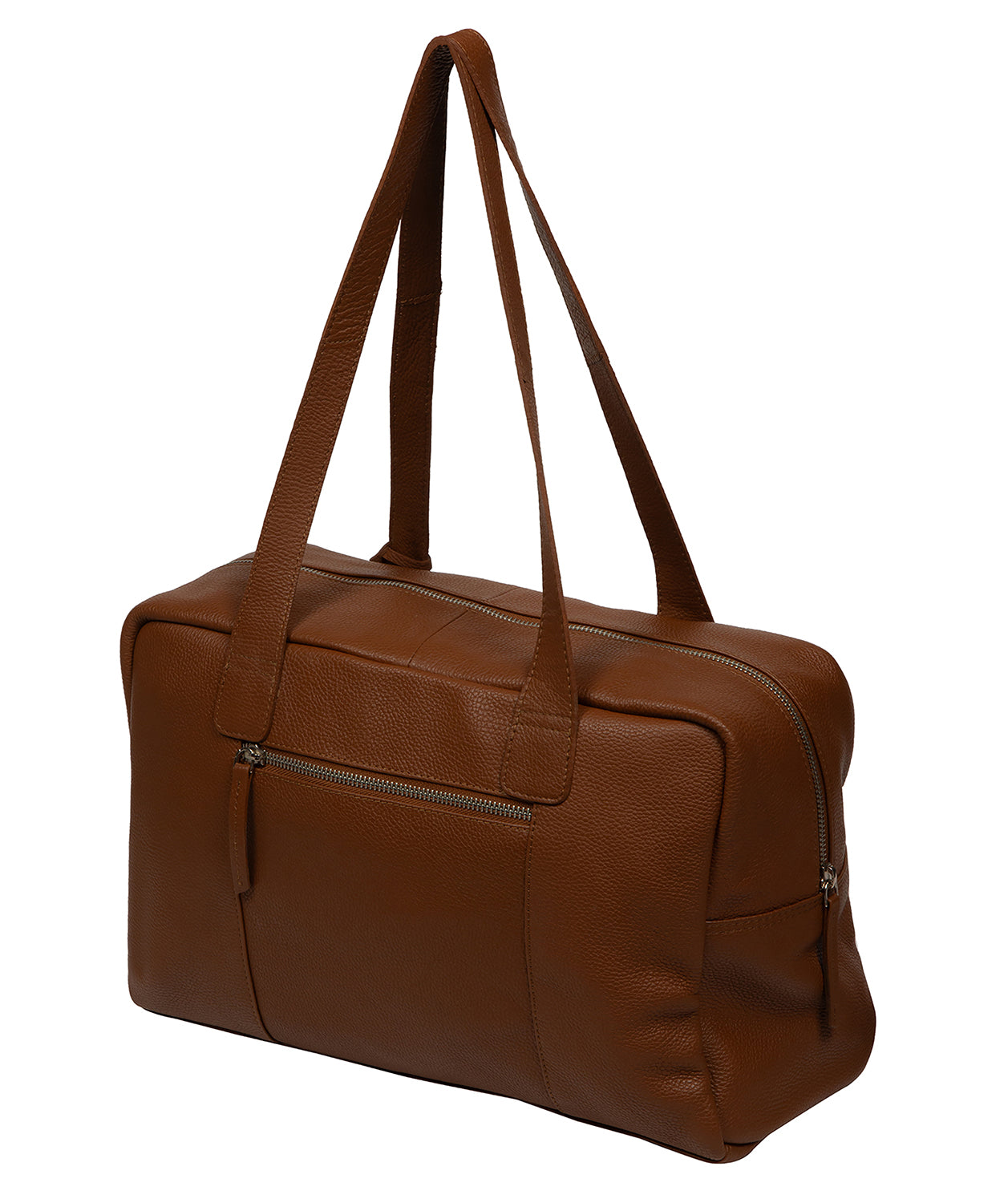 'Airgo' 'Free on Board' Rich Tan Leather Cabin Bag