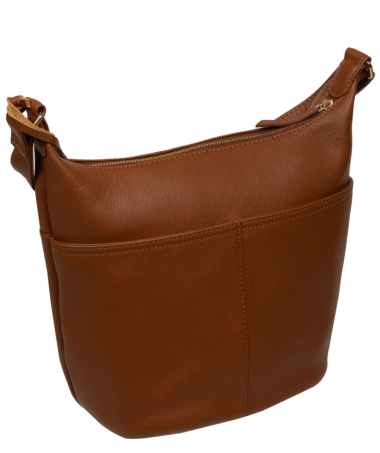 'Wittering' Tan Leather Shoulder Bag