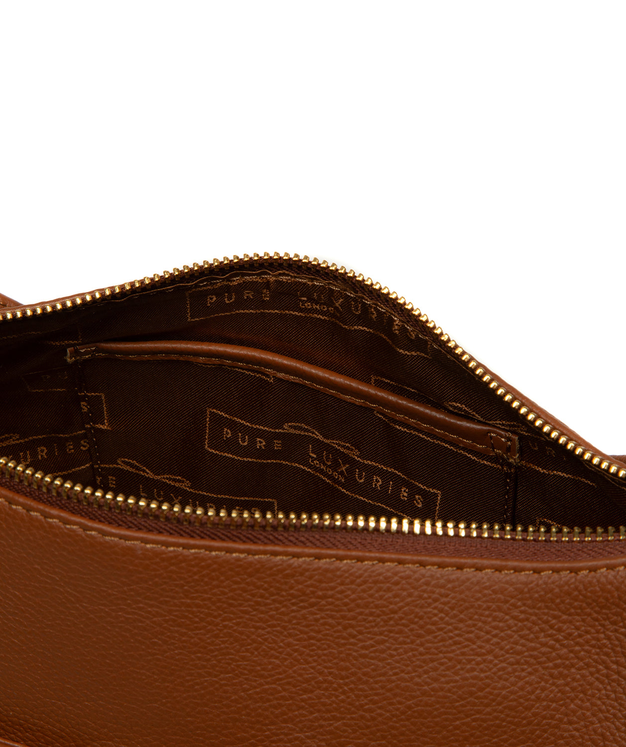 'Wittering' Tan Leather Shoulder Bag