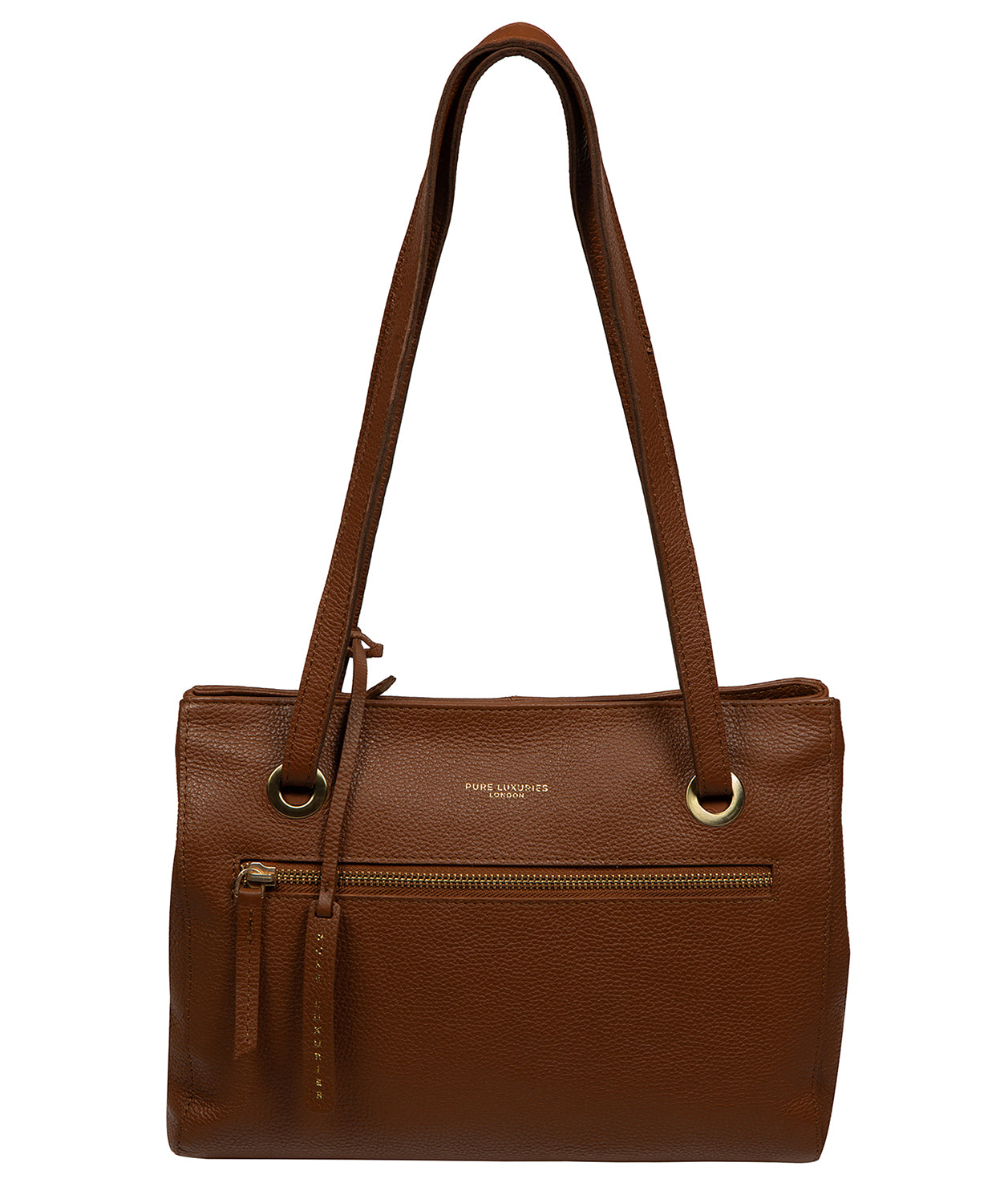 'Noko' Rich Tan Leather Handbag