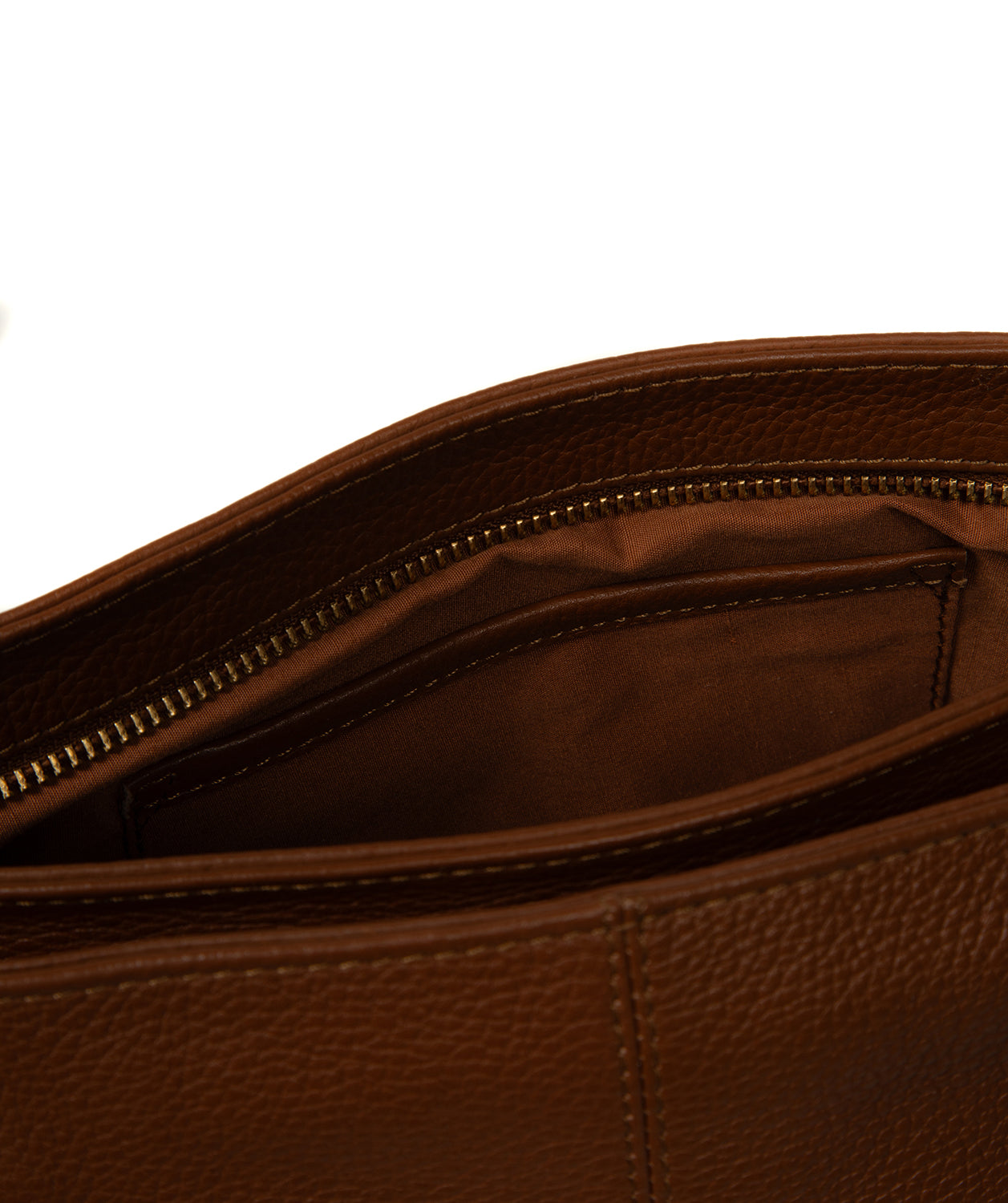 'Noko' Rich Tan Leather Handbag