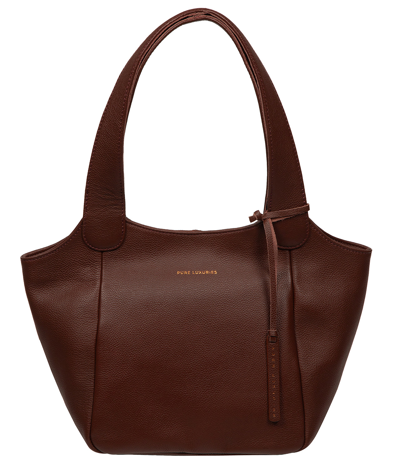 'Ormesby' Chestnut Leather Handbag