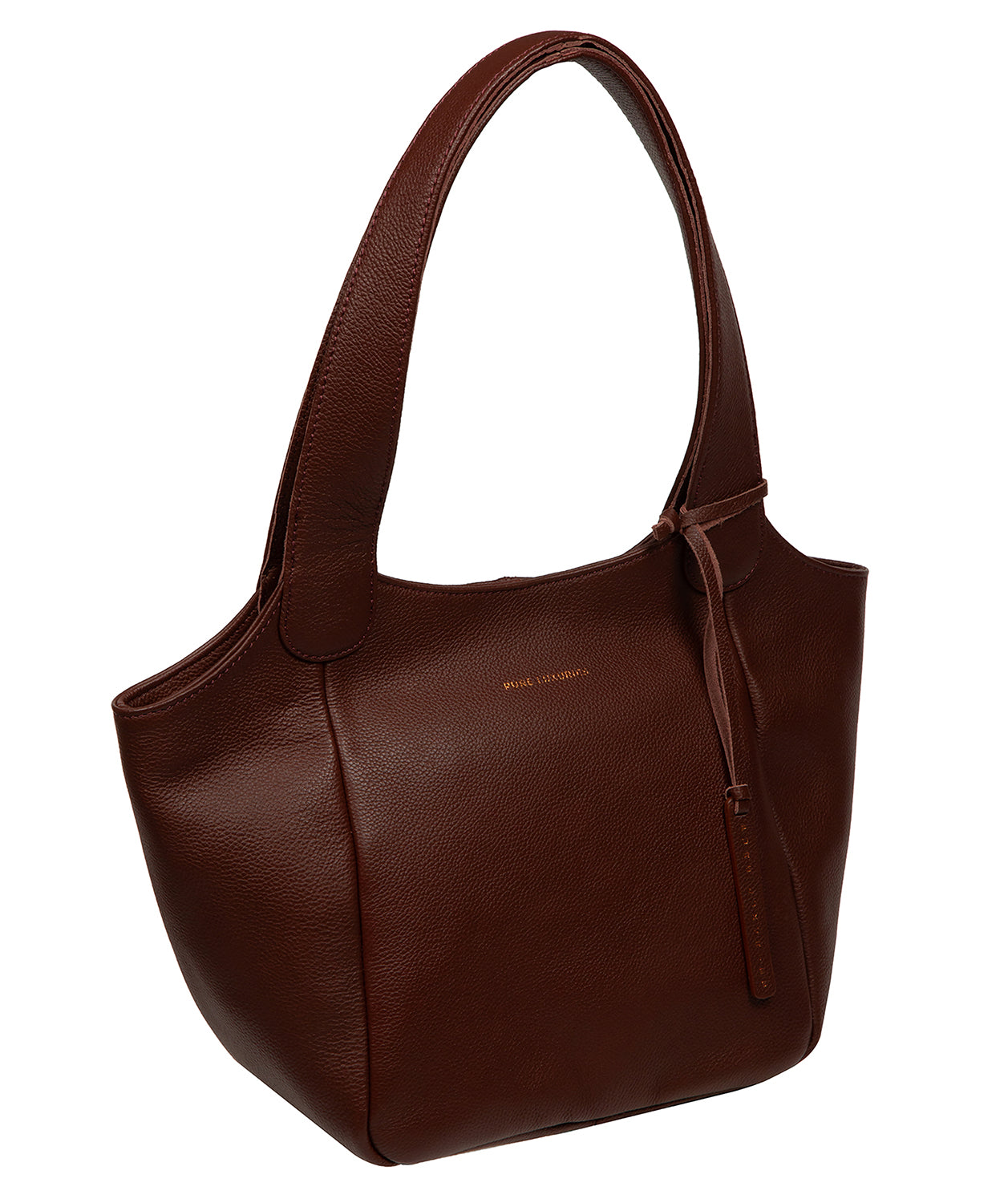 'Ormesby' Chestnut Leather Handbag