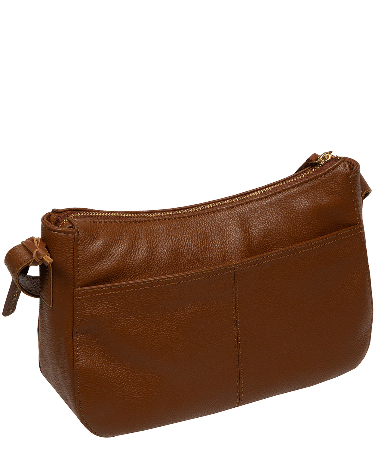'Caldecote' Tan Leather Cross Body Bag