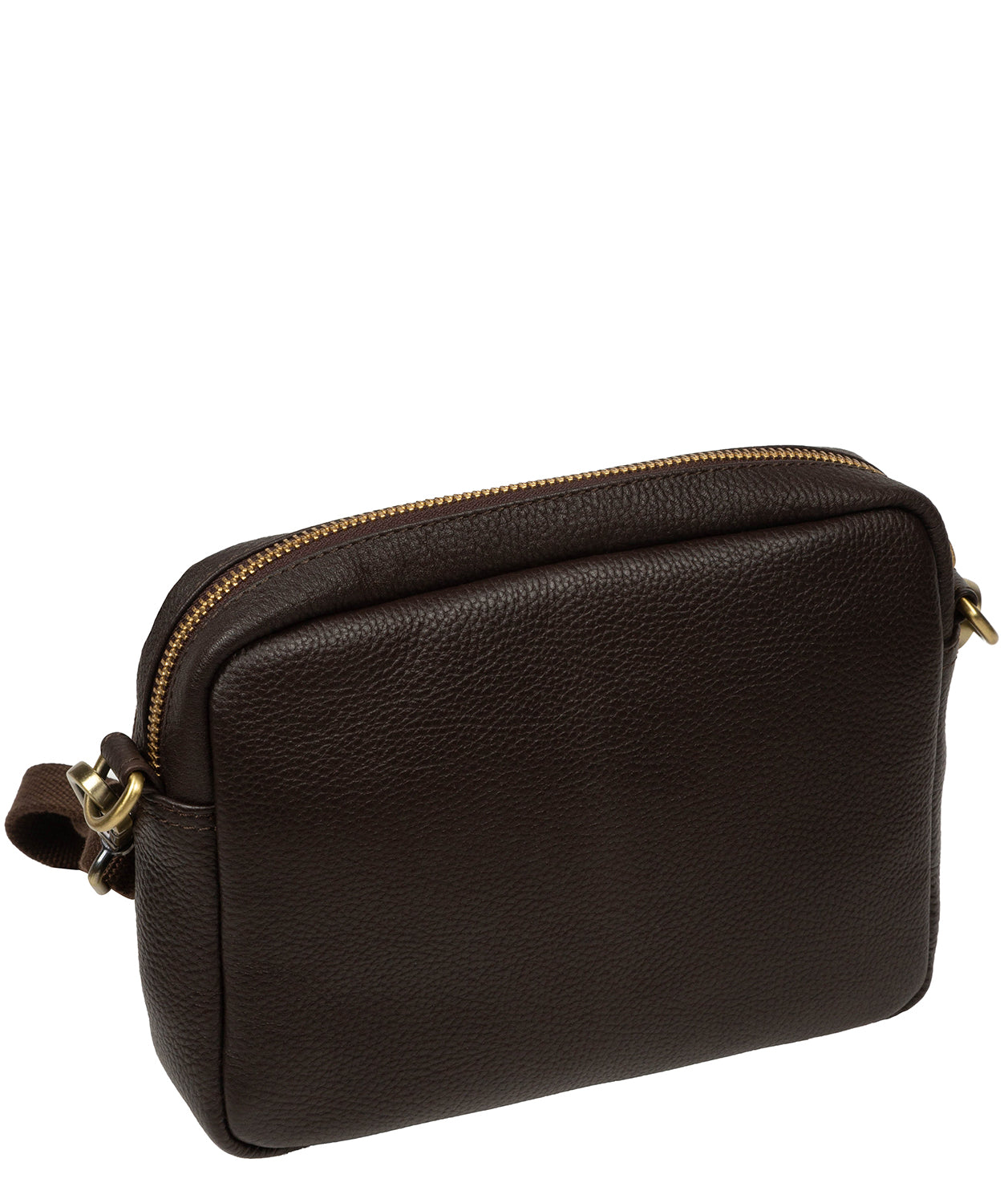 Interior layout showing zipped pocket and slip pocket detail