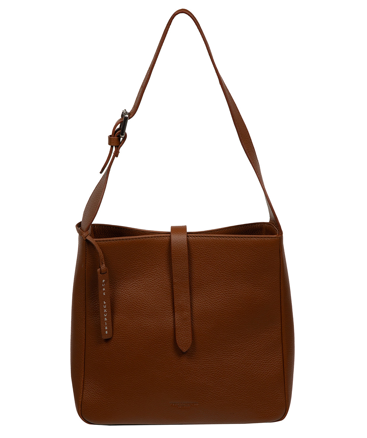 'Isola' Rich Tan Leather Tote Bag