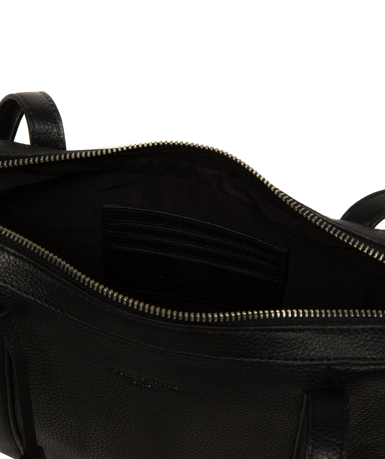 'Cleo' Black Leather Evening Handbag