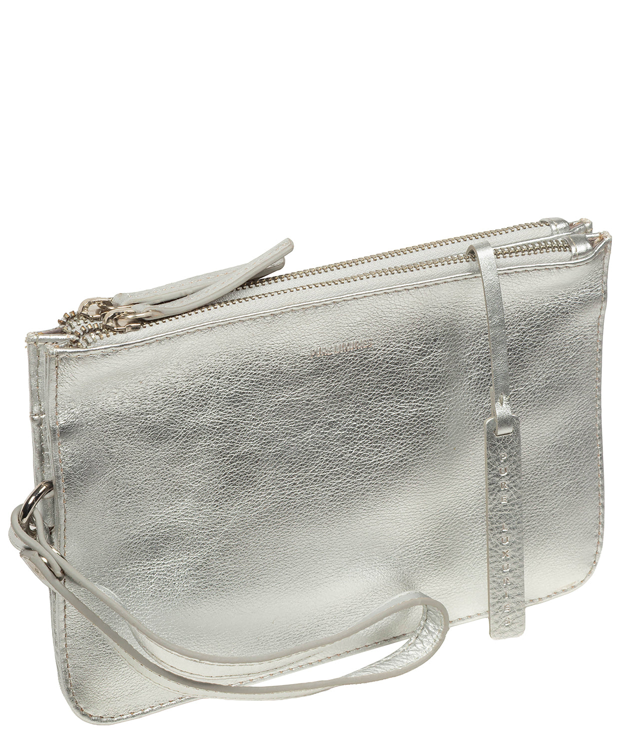 Eleanor clutch bag interior card slots and hanging charm