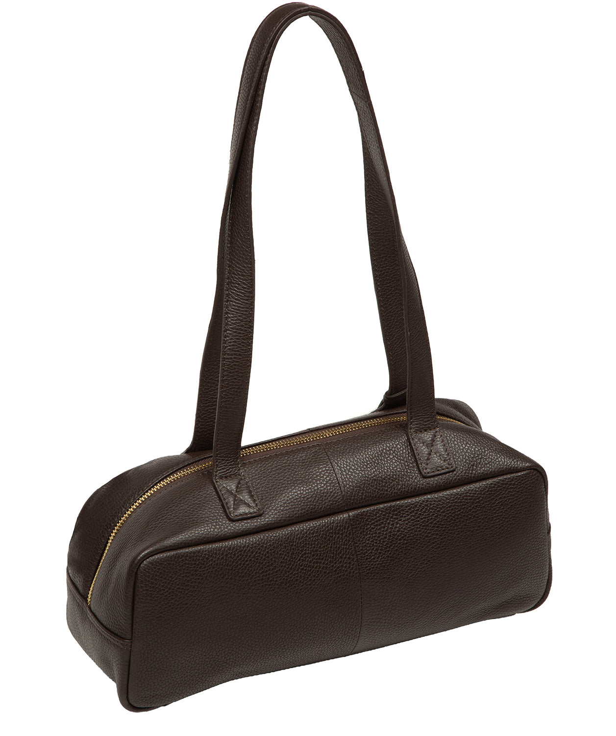 Mercy handbag side profile showing structured silhouette
