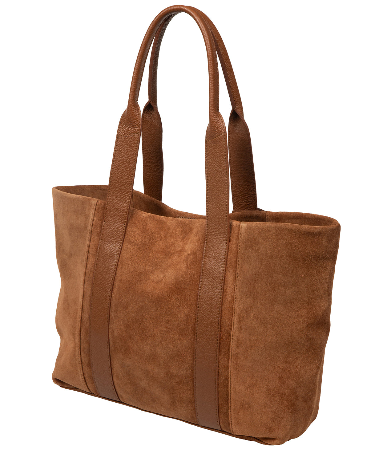 Interior lining and zipped pocket detail
