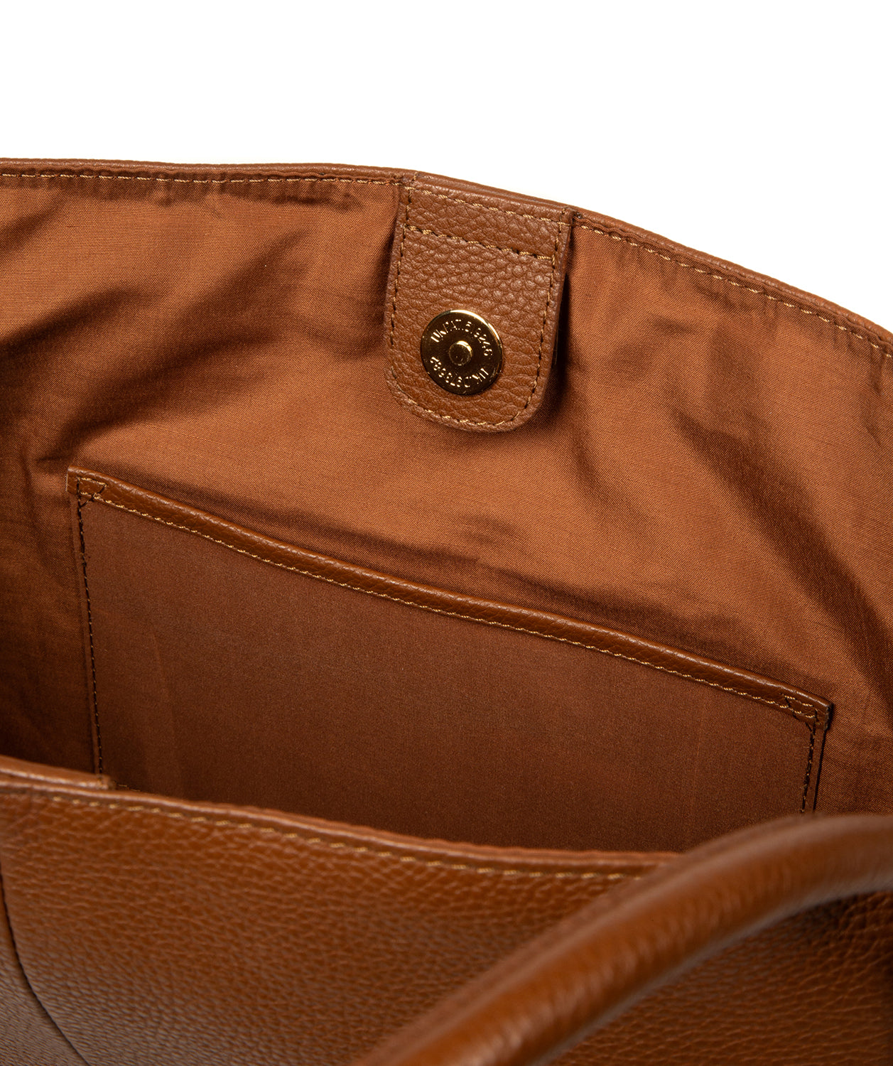 Florence tote bag styled worn on arm demonstrating drop length