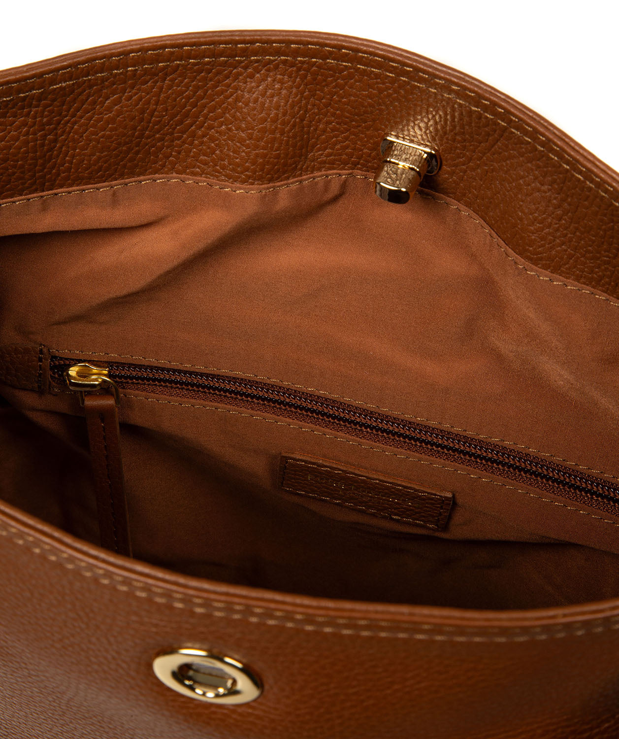 Interior spacious main compartment with soft lining