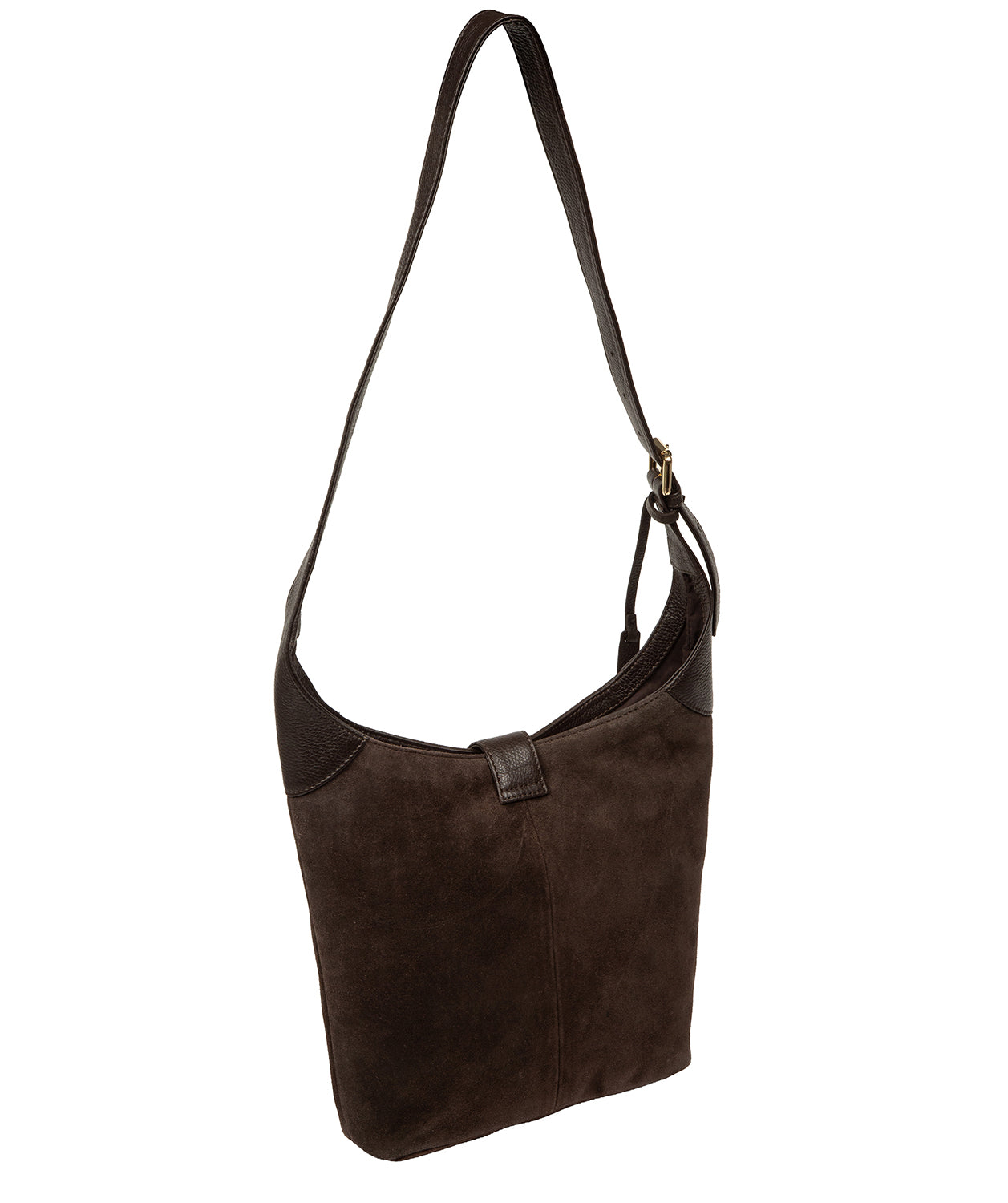 Interior slip and zipped pockets organisation detail