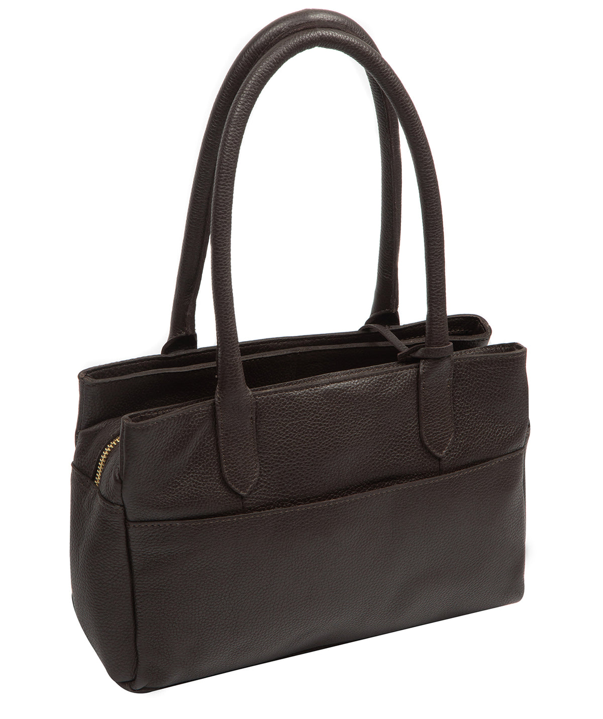 'Filton' Espresso Leather Handbag