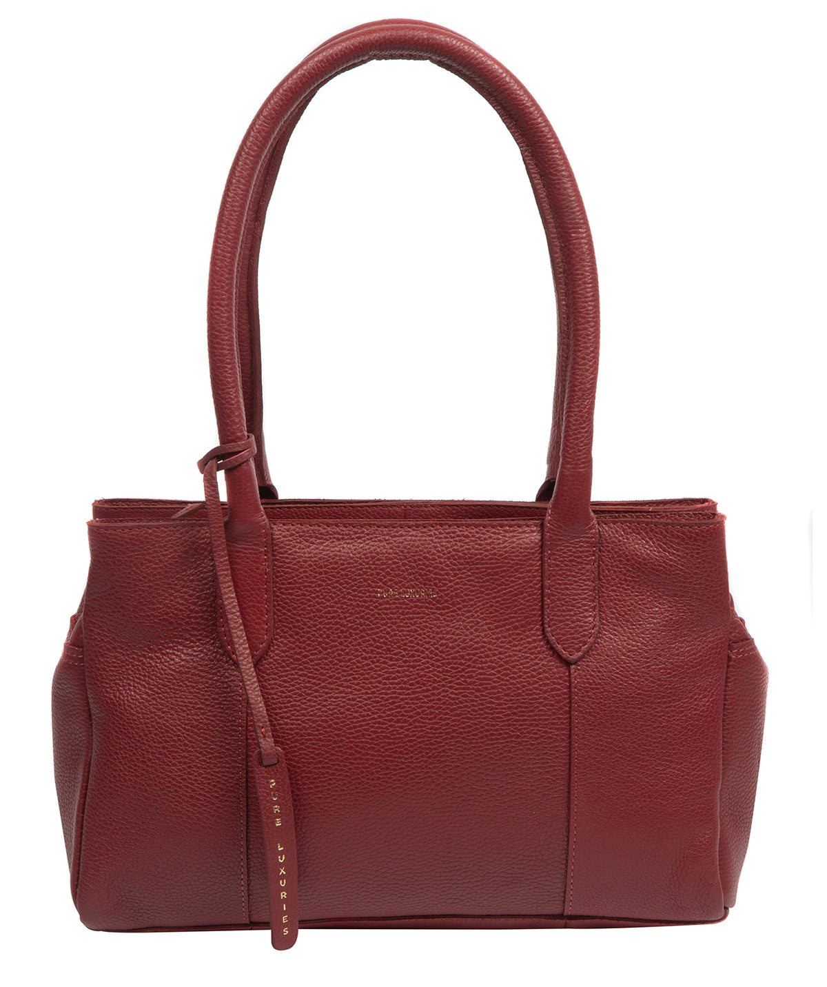 'Filton' Red Leather Handbag