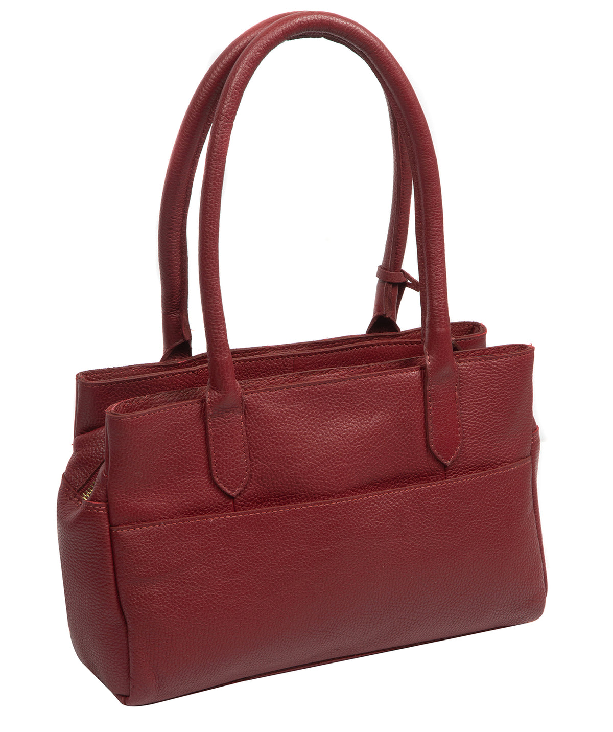 'Filton' Red Leather Handbag