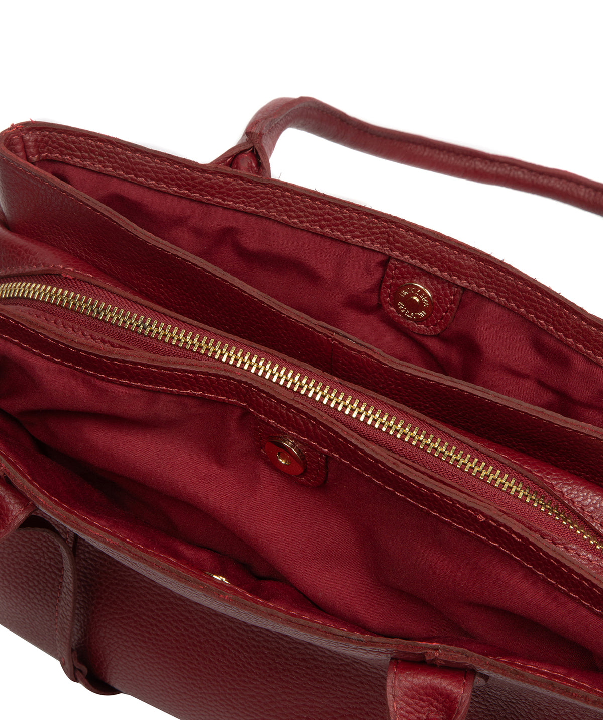 'Filton' Red Leather Handbag