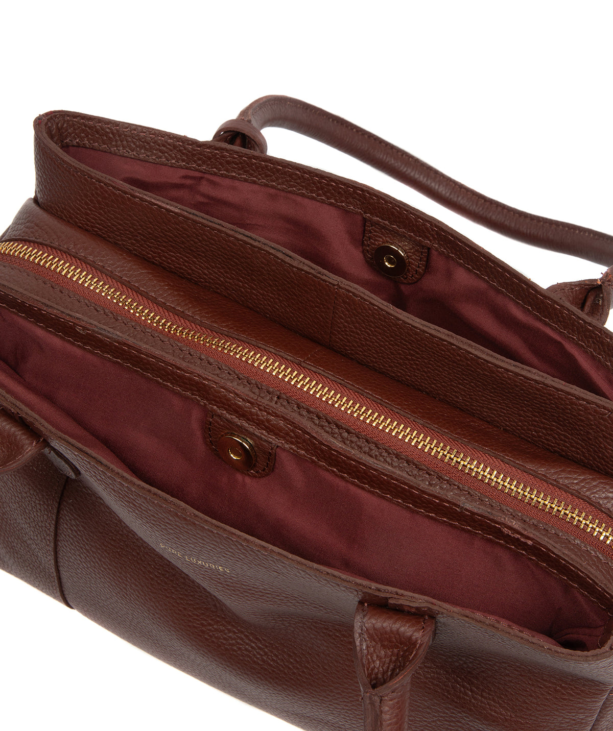 'Filton' Rich Chestnut Leather Handbag