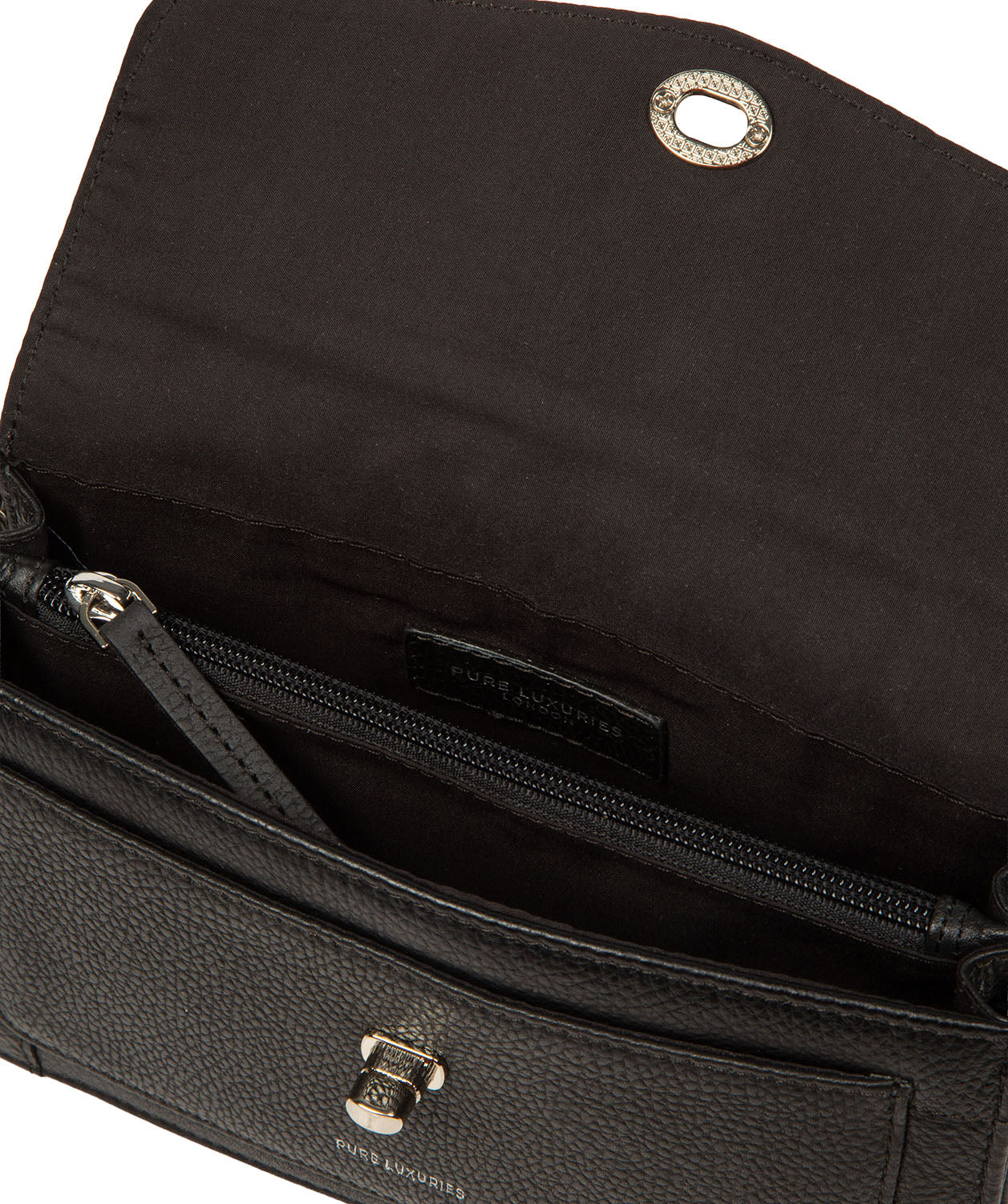 External slip and zipped pockets for quick access