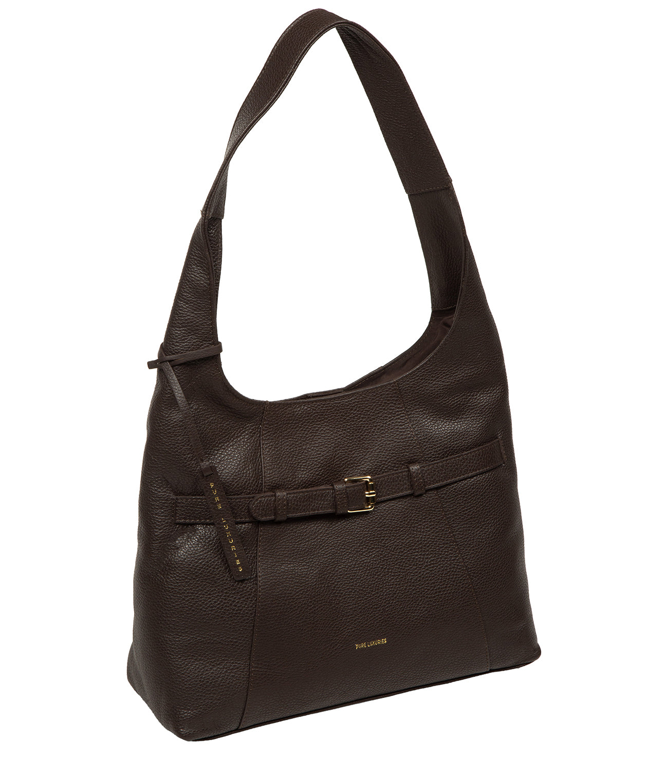 'Ruelle' Espresso Leather Handbag