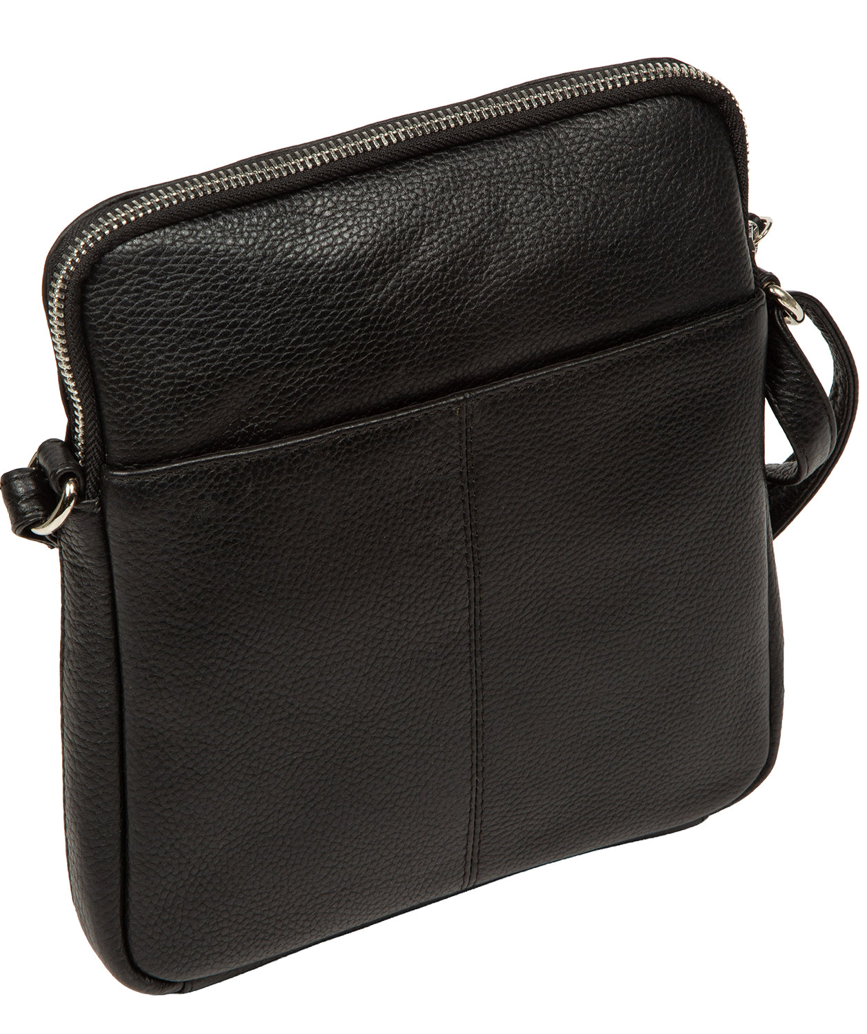 interior fully lined compartment with zipped pocket