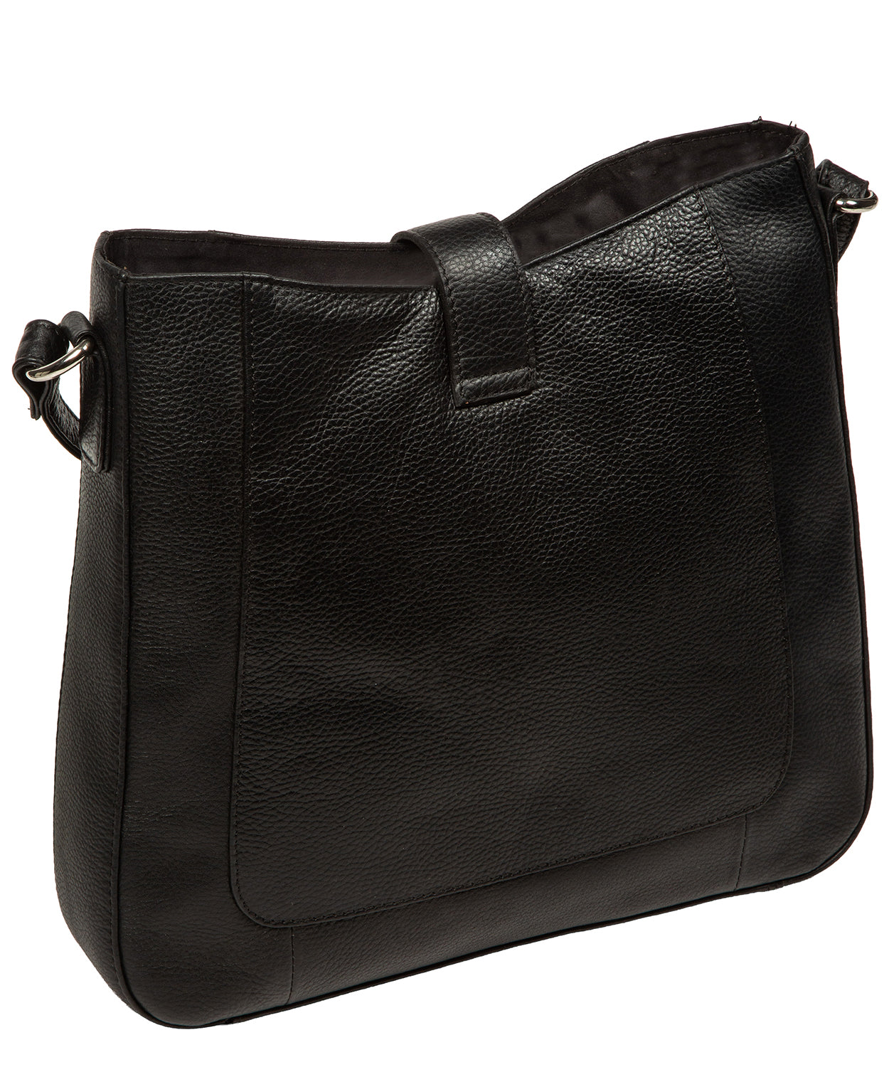 Interior slip pocket and zipped pocket organisation detail