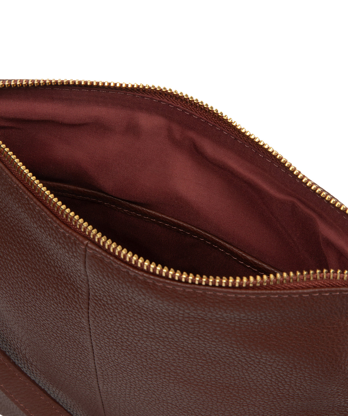 'Lucero' Rich Chestnut Leather Cross Body Bag