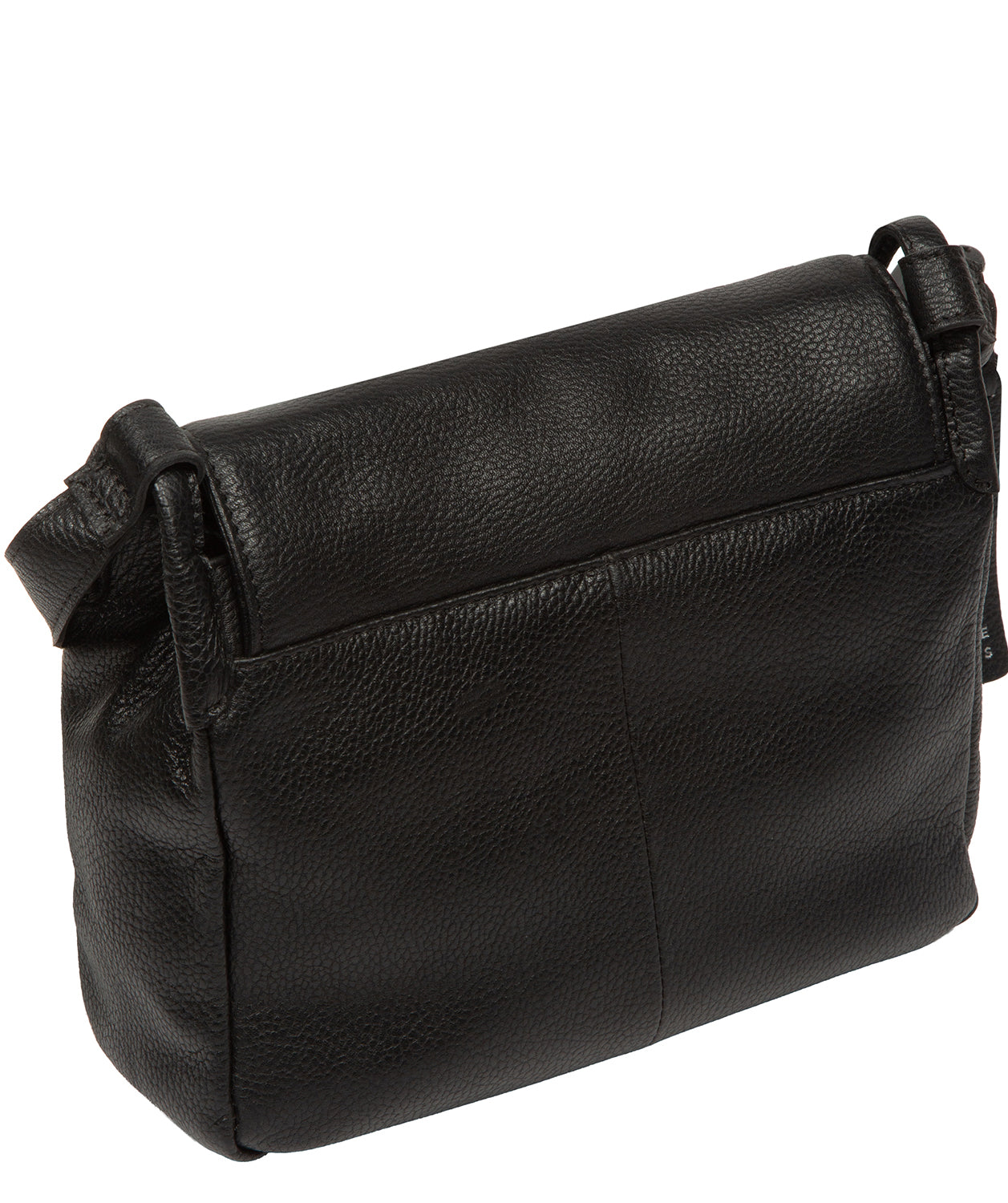 'Callie' Black Leather Cross Body Bag