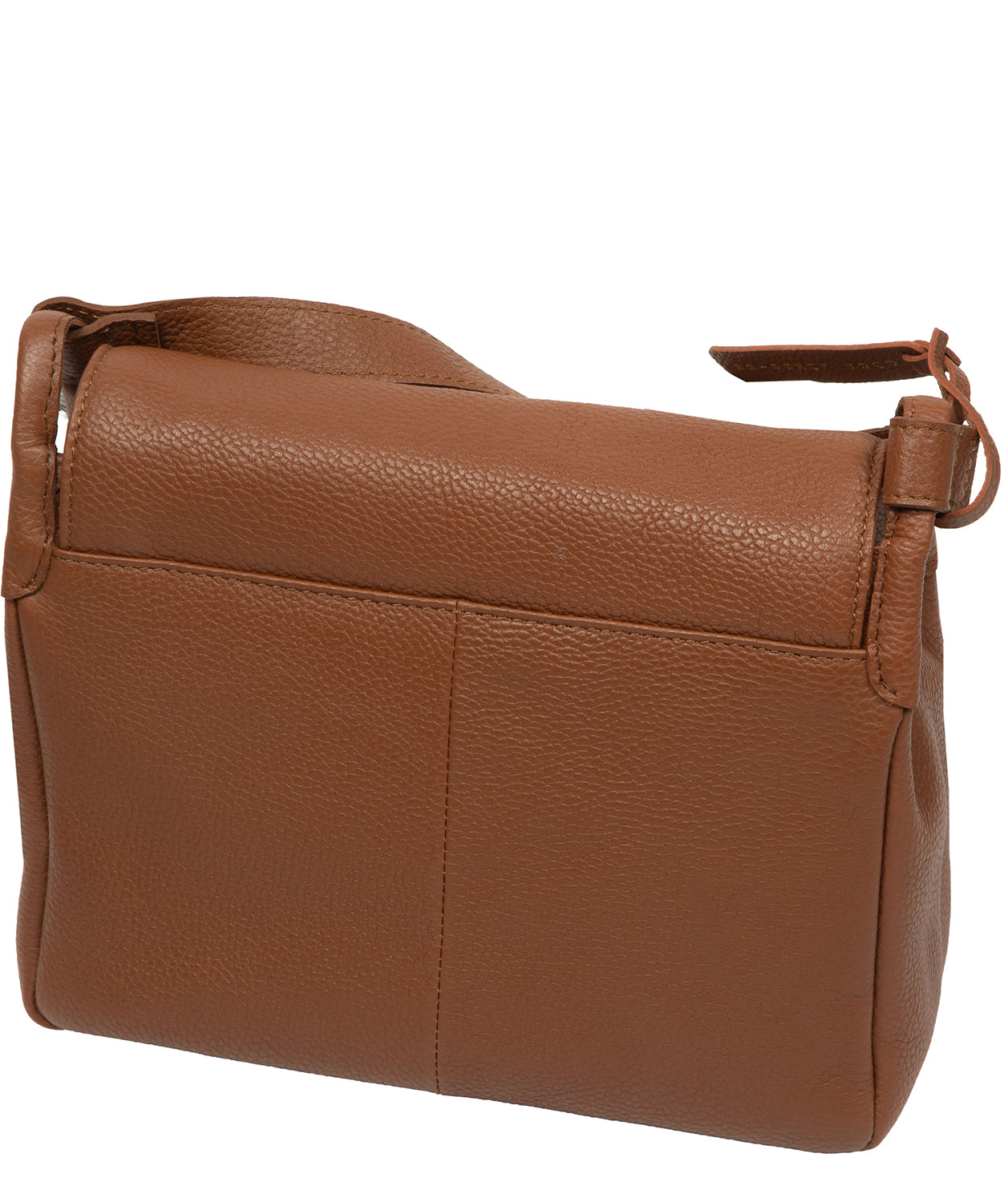 'Callie' Tan Leather Cross Body Bag