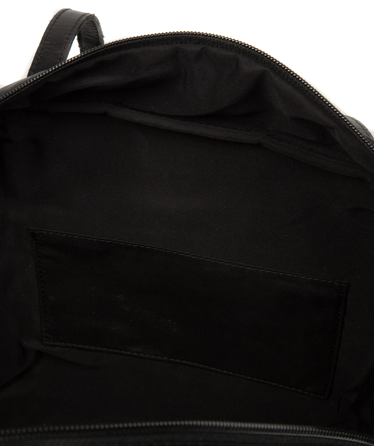 'Skye' Black Canvas & Leather Cabin Bag