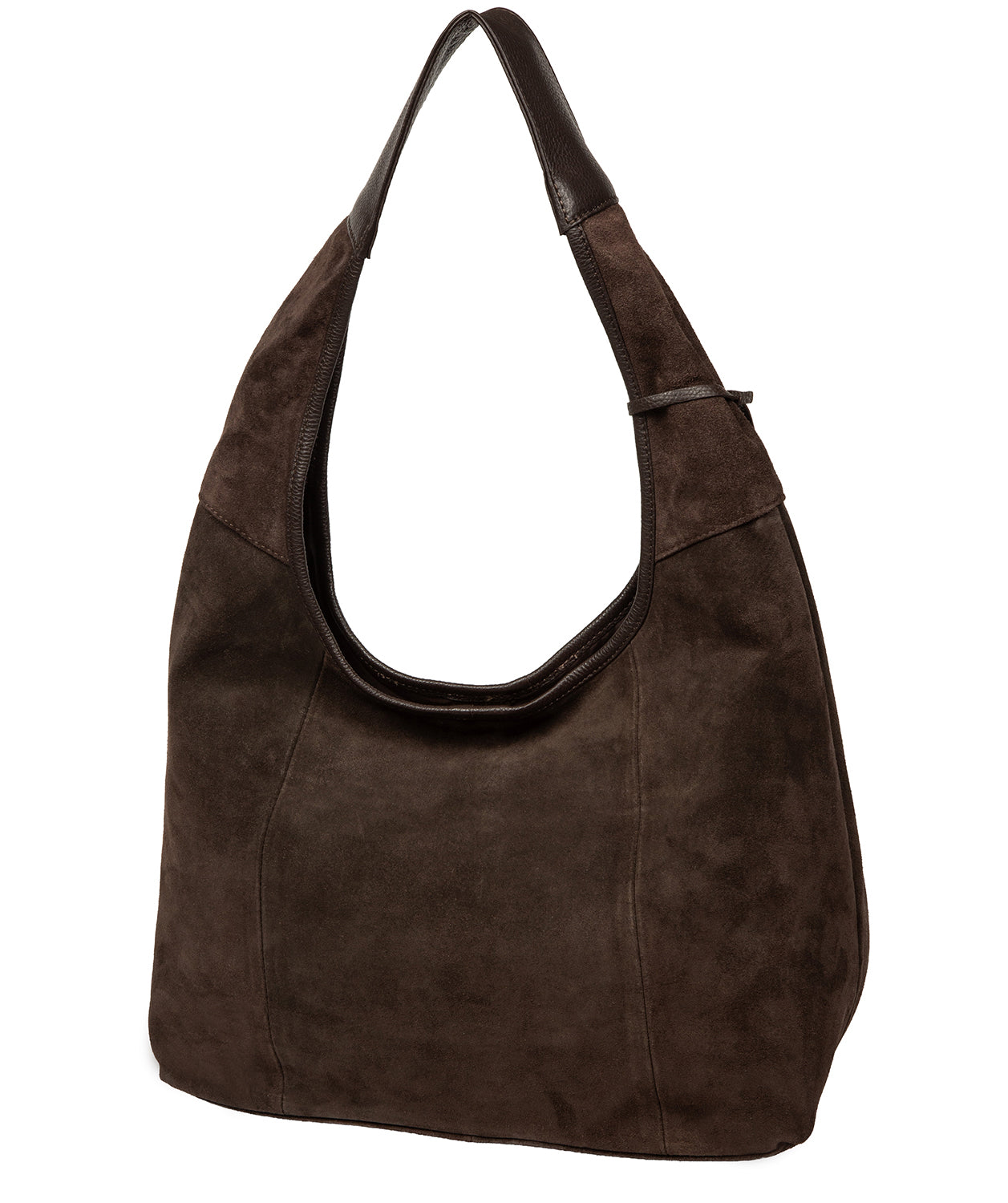 Polly bag showing twist lock fastener and gold hardware
