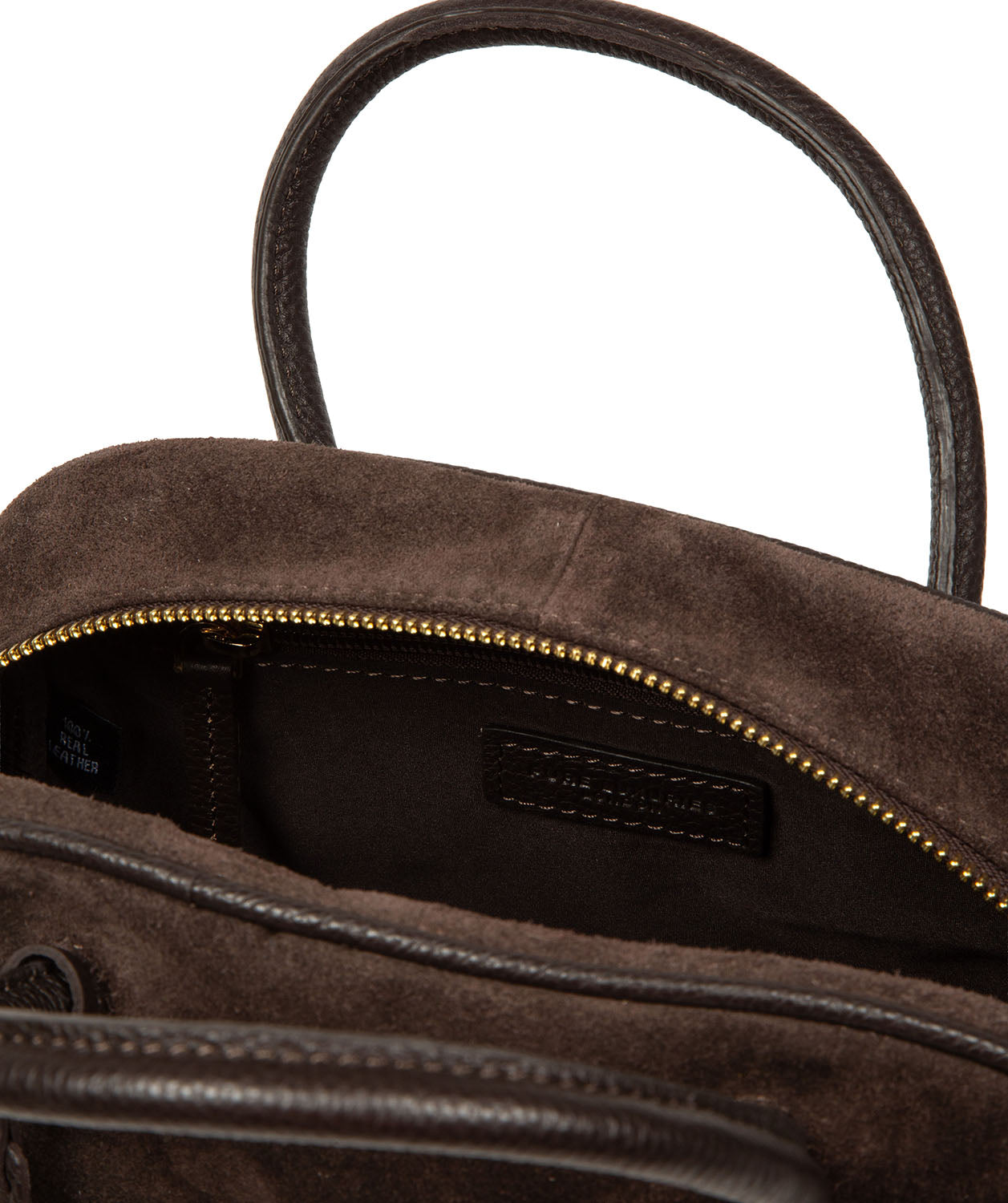 Blind embossed Pure Luxuries logo on front panel