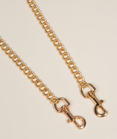 Strap Gold Oval Chain