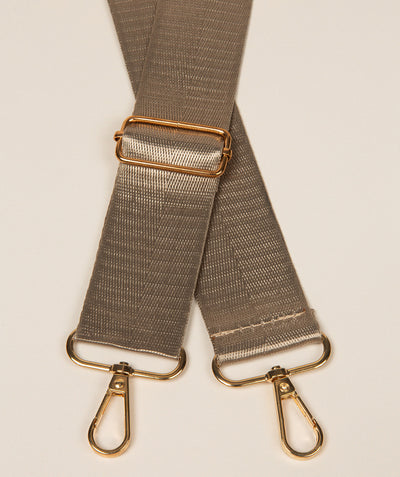Strap Khaki Solid Mix with Gold Fittings