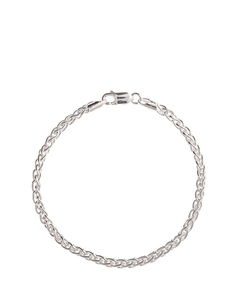 Gift Packaged 'Lynda' Sterling Silver Chain Bracelet