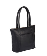 'Alnwick' Navy & Gold-Coloured Detail Small Tote